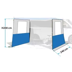 Pareti laterali Sunny Van Roof