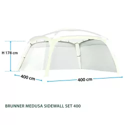 Pareti laterali per Gazebo Medusa