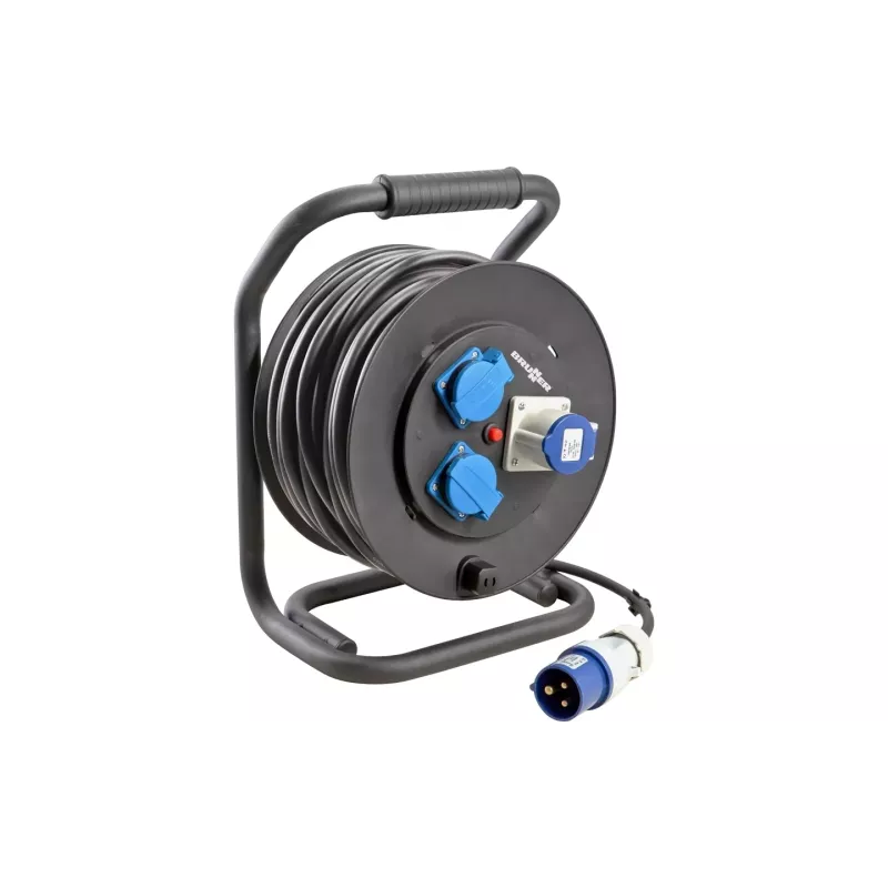 Drummer Rubber Prolunga 25 mt. con avvolgicavo