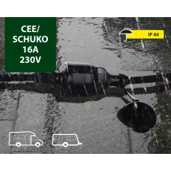 Adattatore CEE/Schuko 30 cm