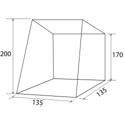 Tenda posteriore Pilote per VW Caddy 4