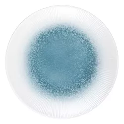 Piatto piano Meteore Azur