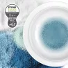 Piatto piano Meteore Azur