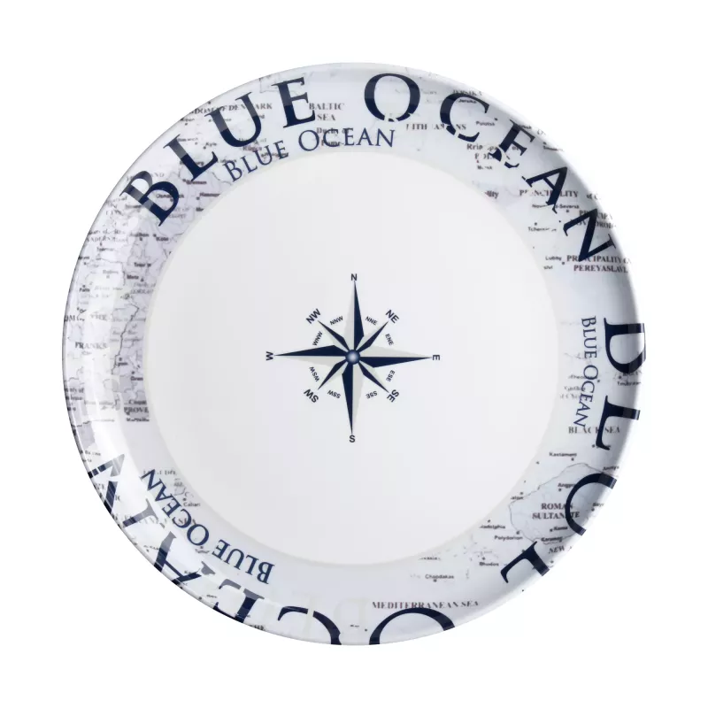 Piatto piano Blue Ocean