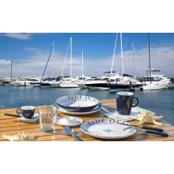 Piatto piano Blue Ocean