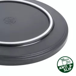 Piatto fondo Odette Double Black
