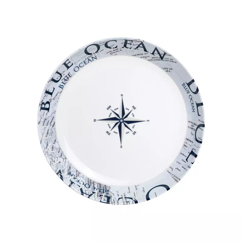 Piatto fondo Blue Ocean