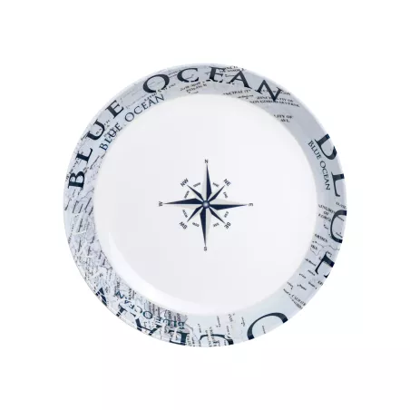 Piatto fondo Blue Ocean