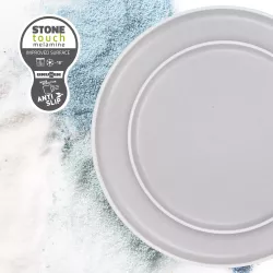 Piatto fondo Dolomit White