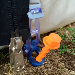 Picchetto a vite N Peggy Peg - Set da 12 pz.