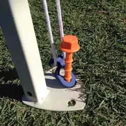 Picchetto a vite N Peggy Peg - Set da 12 pz.