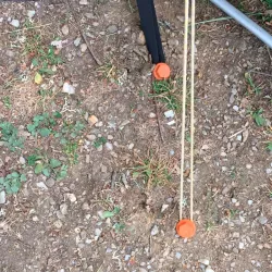 Picchetto a vite S Peggy Peg - Set da 12 pz.