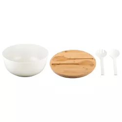 Insalatiera con posate GreenKick Savana