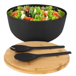 Insalatiera con posate GreenKick Granyte