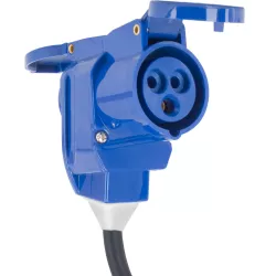 Adattatore con presa CEE 90°/Schuko