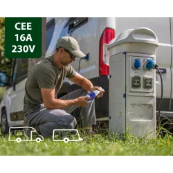 Presa maschio CEE 16A-230V