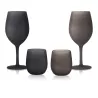 Set Bicchieri Satin Wineglass Brownsatin 2 pz.