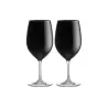 Set Bicchieri Thango Wineglass Black  2 pz.