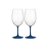 Set Bicchieri Thango Wineglass Blue 2 pz.