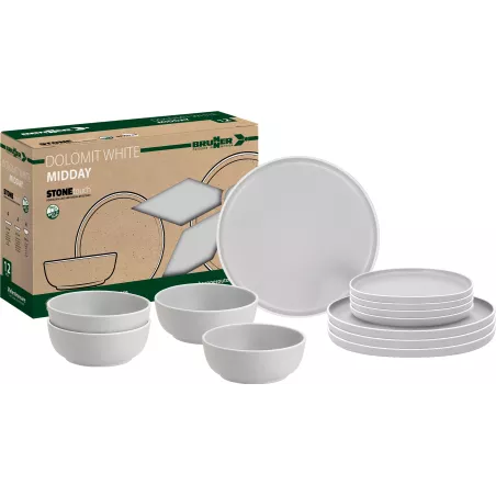 Midday Set Dolomit White