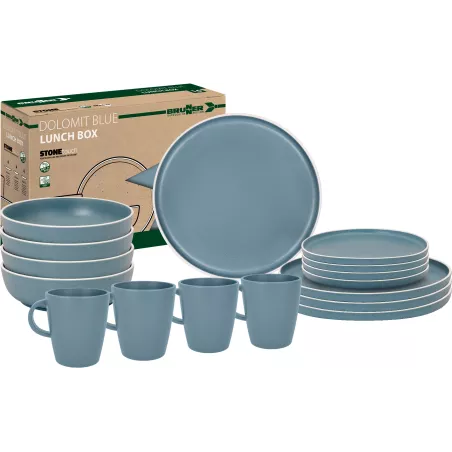 Lunch Box Dolomit Blue