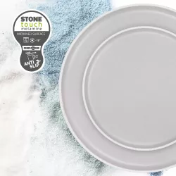 Piatto fondo Dolomit White