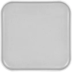 Piatto piano quadrato Dolomit White