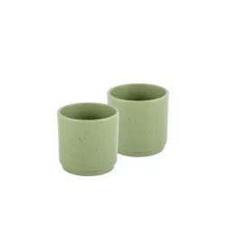 Set espresso InMano Dolomit Green
