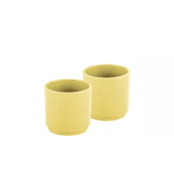 Set espresso InMano Dolomit Yellow