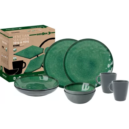 Tête-à-tête Venetian Sea Green