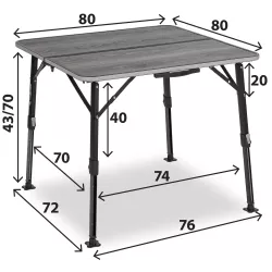 Tavolo Elùtop ComPack Square