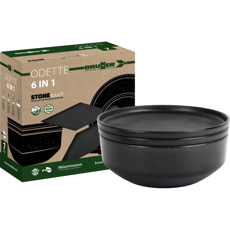 6 in 1 Set Odette Double Black