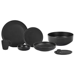 6 in 1 Set Odette Double Black