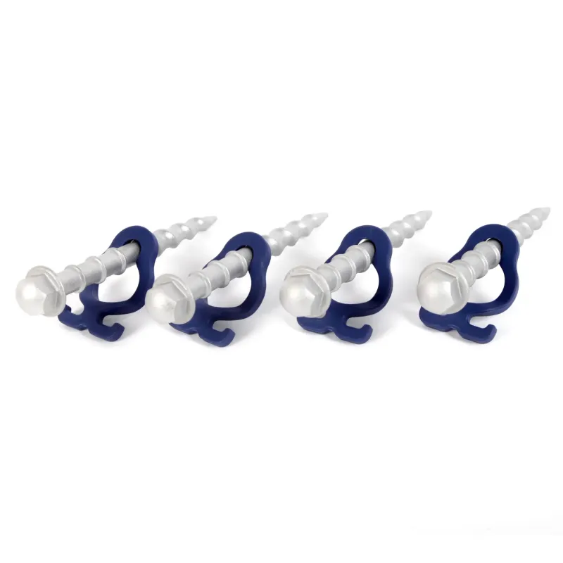 Picchetto a vite Peg&Stop HC Peggy Peg - Set da 4 pz.