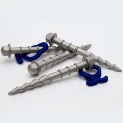 Picchetto a vite Peg&Stop HC Peggy Peg - Set da 4 pz.