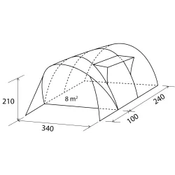 Brunner - Tenda Albatros per van