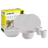 Brunner - Set stoviglie Tête-à-tête Dolomit White 8 pz.