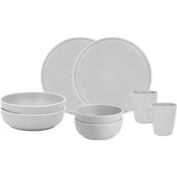 Brunner - Set stoviglie Tête-à-tête Dolomit White 8 pz.