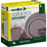 Brunner - Set stoviglie Tête-à-tête Dolomit Rose 8 pz.