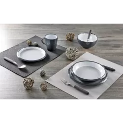 Brunner - Set stoviglie Tête-à-tête Granyte 8 pz.