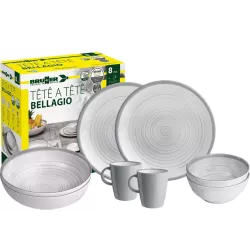 Brunner - Set stoviglie Tête-à-tête Bellagio 8 pz.