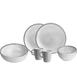 Brunner - Set stoviglie Tête-à-tête Bellagio 8 pz.