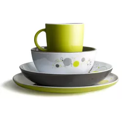 Brunner - Set stoviglie Tête-à-tête Space 8 pz.