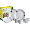 Brunner - Set stoviglie Tête-à-tête Deep Sea 8 pz.