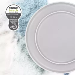 Brunner - Set stoviglie Midday Dolomit White 12 pz.