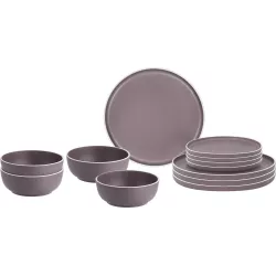 Brunner - Set stoviglie Midday Dolomit Rose 12 pz.