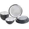 Brunner - Set stoviglie Midday Granyte 12 pz.