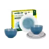 Brunner - Set stoviglie Midday Meteore Azur 12 pz.
