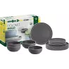 Brunner - Set stoviglie Midday Dolomit Grey 12 pz.