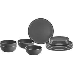 Brunner - Set stoviglie Midday Dolomit Grey 12 pz.